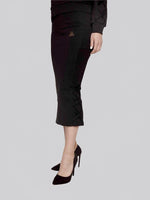 Load image into Gallery viewer, FSKT-004: LATTICE SKIRT (BLACK)