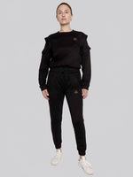 Load image into Gallery viewer, FTG-006: WELT POCKET JOGGER (BLACK)