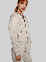 Load image into Gallery viewer, FTH-004: LATTICE HOODIE (HEATHER GREY)