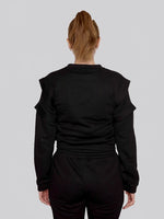 Load image into Gallery viewer, FTH-006: CREWNECK SWEATSHIRT (BLACK)