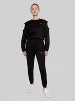 Load image into Gallery viewer, FTH-006: CREWNECK SWEATSHIRT (BLACK)