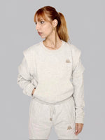 Load image into Gallery viewer, FTH-006: CREWNECK SWEATSHIRT (HEATHER GREY)