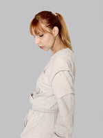 Load image into Gallery viewer, FTH-006: CREWNECK SWEATSHIRT (HEATHER GREY)