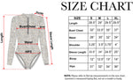 Load image into Gallery viewer, VBS-001: LONG SLEEVE BODYSUIT (CHEETAH - MULTI)