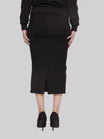 Load image into Gallery viewer, FSKT-004: LATTICE SKIRT (BLACK)
