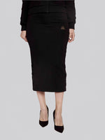 Load image into Gallery viewer, FSKT-004: LATTICE SKIRT (BLACK)
