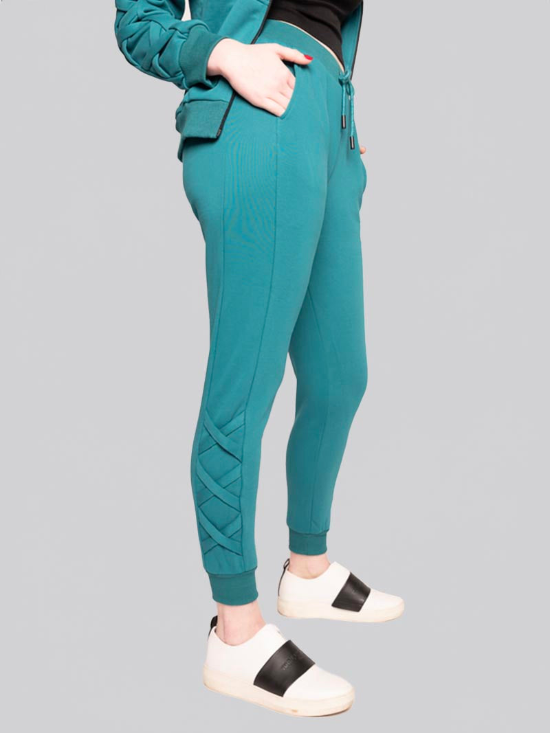 FTG-004: LATTICE JOGGER (TEAL)