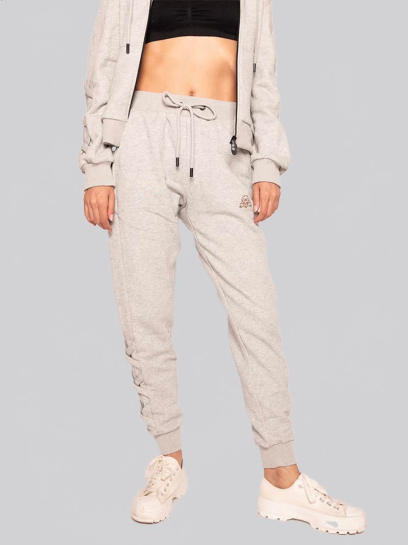 FTG-004: LATTICE JOGGER (HEATHER GREY)