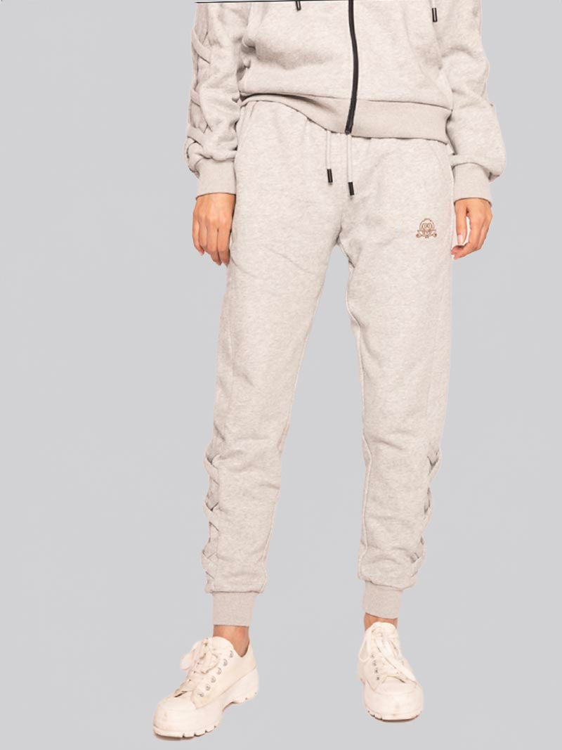 FTG-004: LATTICE JOGGER (HEATHER GREY)