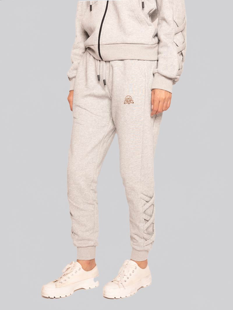 FTG-004: LATTICE JOGGER (HEATHER GREY)