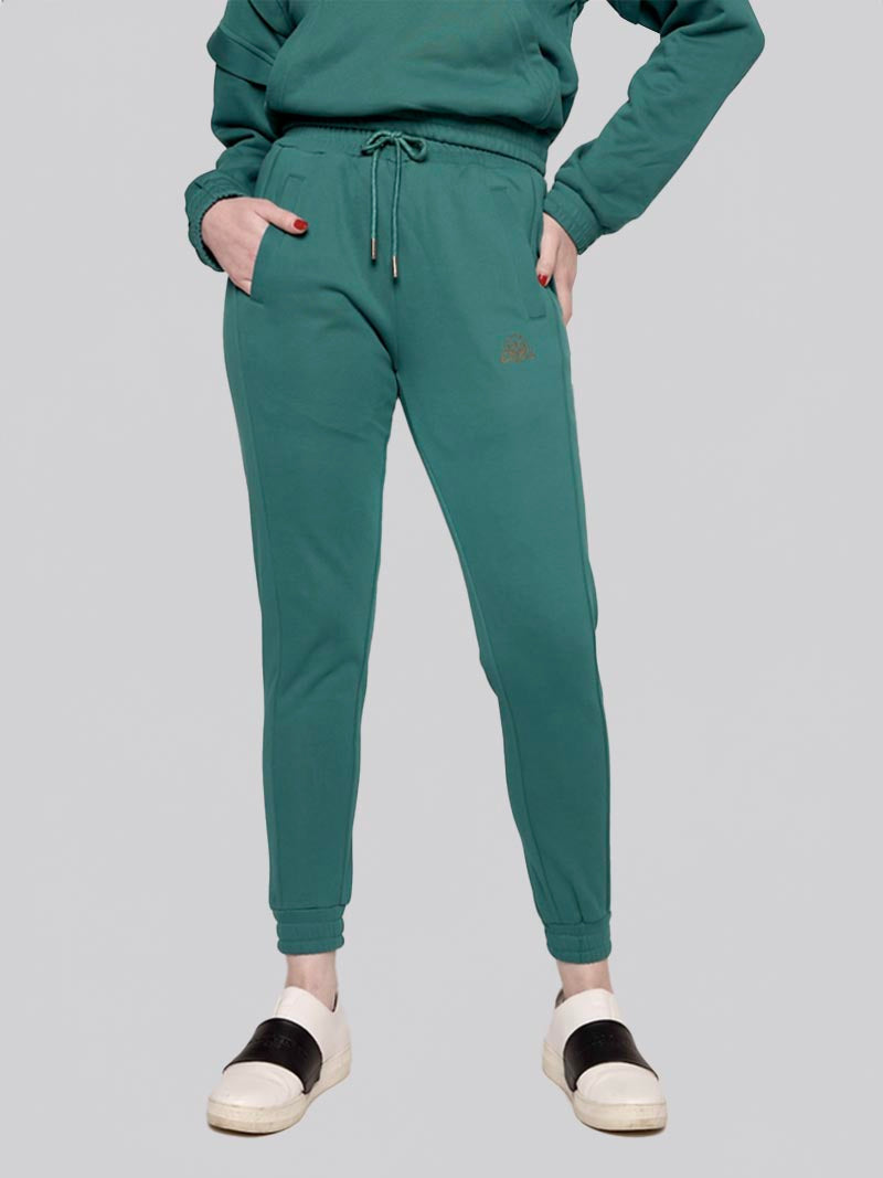 Women’s Welt Pocket Jogger – Athleisure Pant in Teal Green