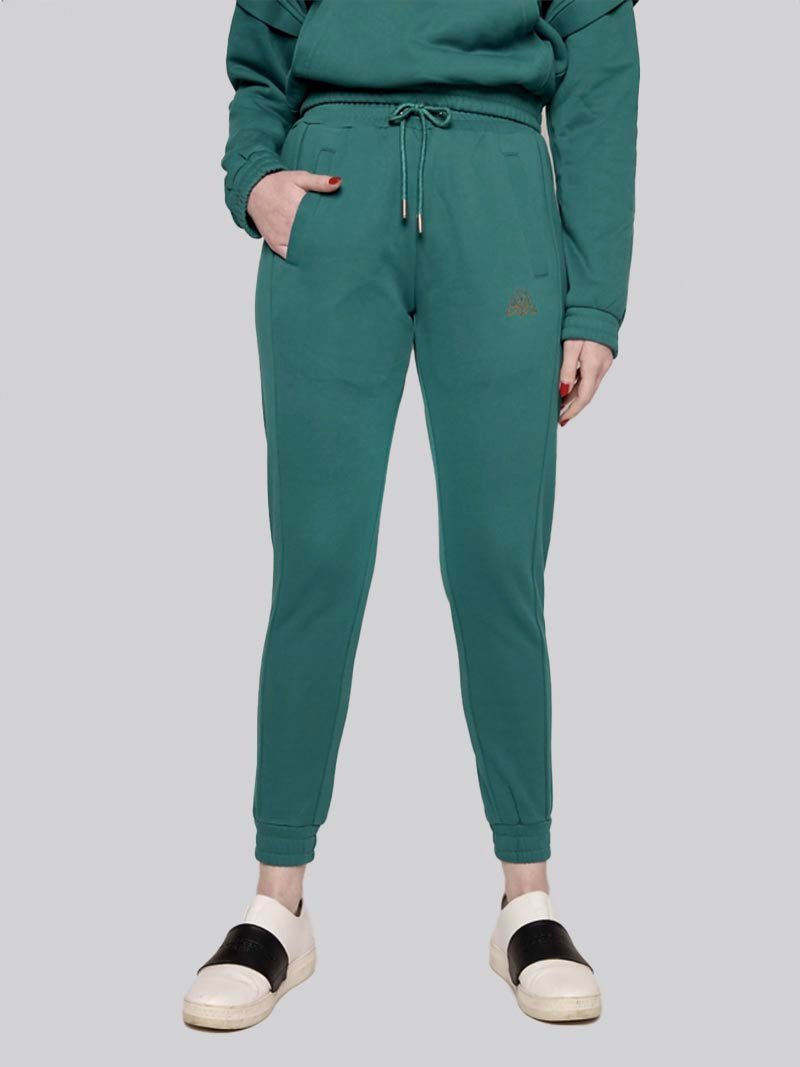 Women’s Welt Pocket Jogger – Athleisure Pant in Teal Green