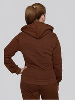 Load image into Gallery viewer, FTH-004: LATTICE HOODIE (BROWN)
