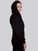 Load image into Gallery viewer, FTH-004: LATTICE HOODIE (BLACK)
