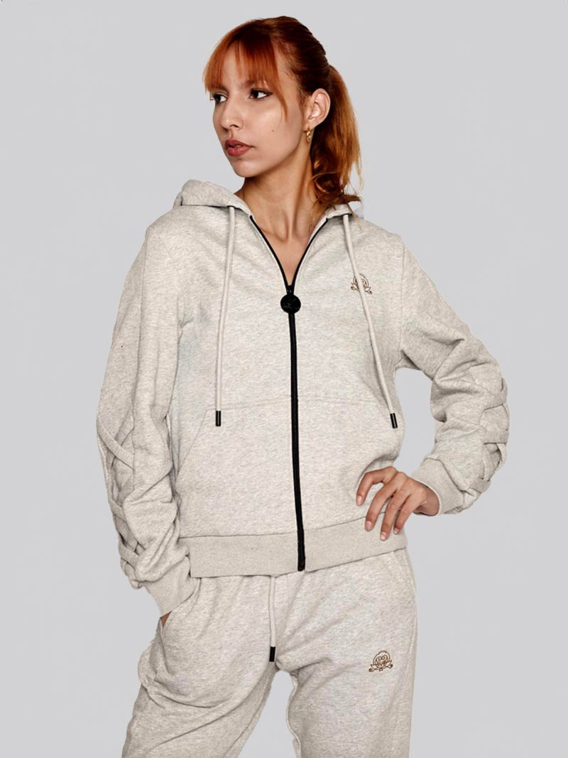 Women’s Lattice Hoodie – Athleisure Jacket