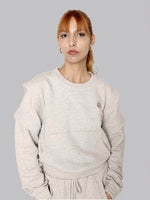 Load image into Gallery viewer, FTH-006: CREWNECK SWEATSHIRT (HEATHER GREY)
