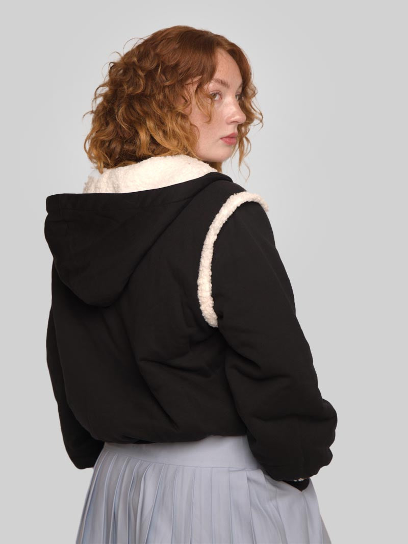 SHER-05T: SHERPA JACKET (BLACK)