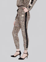 Load image into Gallery viewer, VG-005: VELVET JOGGER (CHEETAH - MULTI)
