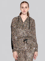 Load image into Gallery viewer, VH-005: VELVET HOODIE (CHEETAH - MULTI)
